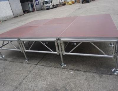 중국 4ftx4ft Aluminum Indoor Outdoor Concert 30cm Foldable Stage Platform 판매용