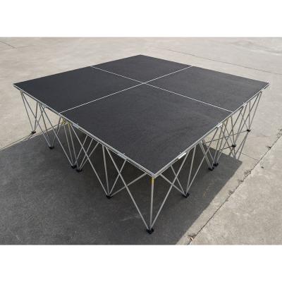 중국 Aluminum Assemble Wedding Party 30mm Portable Stage Platform 판매용