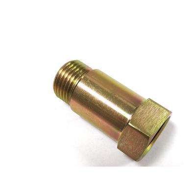 China Factory Direct Sales Aluminum CNC Machining Galvanized Oxygen Sensor Connector for sale