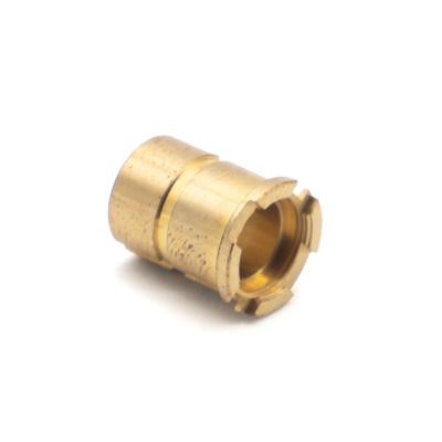 China Fiber Optic Connector Parts Promotional High Quality Brass Parts With Ferrule Fiber Optic Connector Parts for sale