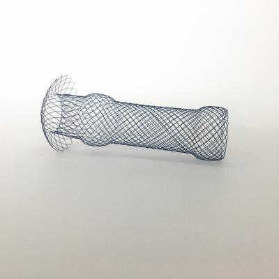 China Silicón lleno del Stent del esófago no vascular de Nitinol cubierto con el sistema de envío en venta