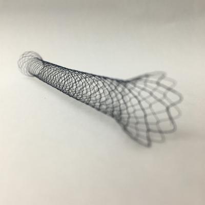 China Silicón lleno del Stent biliar no vascular de Nitinol PTCD cubierto con el sistema de envío en venta