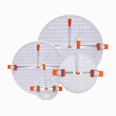 China Modern Round Down Led Screen Light Frameless Panel For Garage Ceiling Mounted Led Light for sale