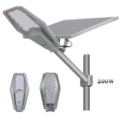 China ROAD China Die Casts All Aluminum 200W Outdoor Lighting LED Solar Integrated Street Light for sale