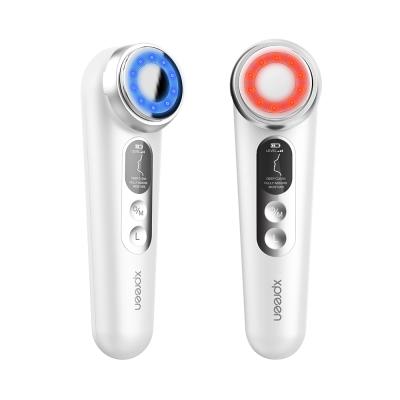 China 2021ion face lift facial skin tightening EMS beauty massager face led light therapy skin rejuvenation machine for sale