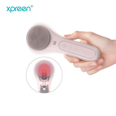 China Sonic Silica Brush Makeup DEEP CLEANING Facial Cleansing Face Sweep Electronic Facial Cleansing Brush for sale