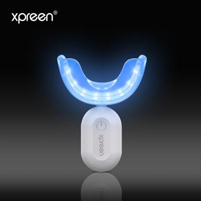 China 2021 Customized Wholesale USB Rechargable Professional Oral Device Convenient Non Peroxide LED Teeth Whitening Home Kits With Private Logo for sale