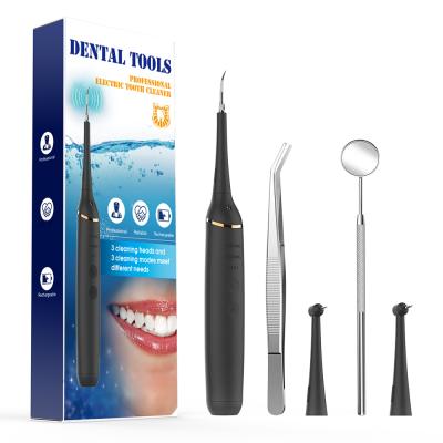 China Effectively Area 2021 Interdental Clean Ultrasonic Electric Plaque Remover Removable Tartar Machine Tooth Remover for sale