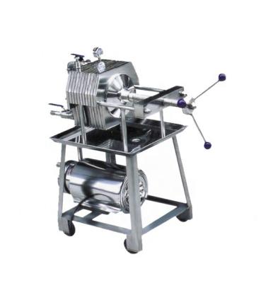 China Lab Scale Plate and Frame Filter Press for Home Pharmaceutical Production for sale