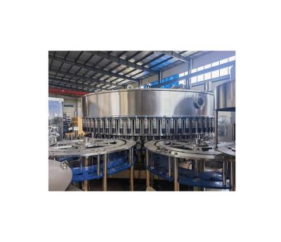 China Glass Bottles Packaging Turnkey Beer Fermenting Machinery for Beer Production Line for sale