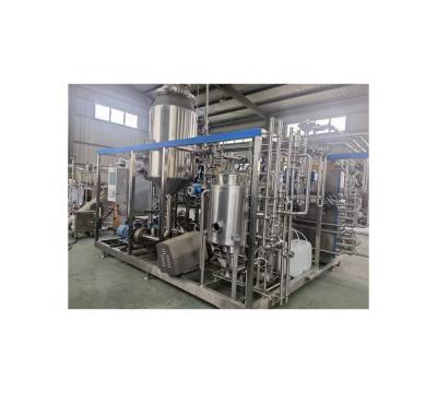 China Advanced 7.5 Kw Aseptic VTlS Pasteurizing Machine for Soy Milk Processing Line 3 SOYMILK for sale