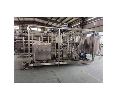 China Esterilizador tubular UHT de 380V/440V de tensión para línea de procesamiento de leche en venta