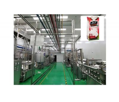 China 2000 KG Variable UHT Milk Machine for Coconut Milk Processing Plant Variable Capacity for sale