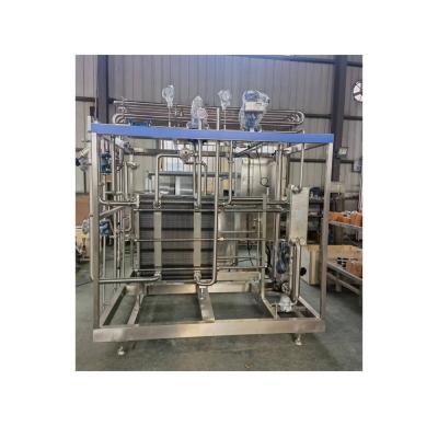 China Advanced Pasteurizing Milk Plate Type Sterilization Machine for Your Production Needs for sale