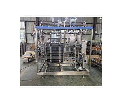 China Stainless Steel 304/316 Tea Drinks HTST Pasteurizer with Electric/Steam Heating Method for sale