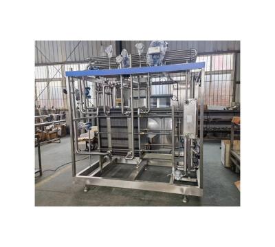 China 8000 KG Milk Ice Cream UHT Sterilization Machine for Dairy Processing Production Line for sale