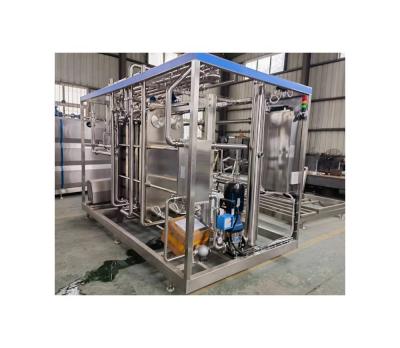 China Professional Pasteurizing Function Milk Sterilizing Machine for Beverage Processing for sale