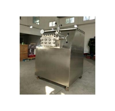 China Food Beverage 1500L/H Three Piston Type Homogenizer for Milk Processing Line for sale