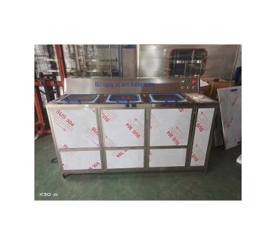 China 200BPH Drank 3 vaten 5 gallon emmerwasser decapping machine voor drank fabriek Te koop