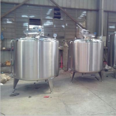 China 2000L Yogurt Yeast Seed Preparation Tank for Food Beverage Processing Plant Machinery for sale