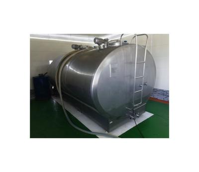 China 110V/220V/380V/415V Milk Storage Tank Milk Cooler with Heat Preservation Performance of ≤1C/3H for sale