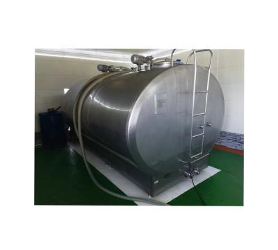 China ≤1C/3H Heat Preservation Performance Dairy Cooler with Milk Cooling Machine and Compressor for sale