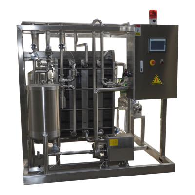 China Plate UHT Sterilizer For Fresh Milk,Beverage And Juice 1000 L/H for sale