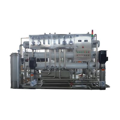 China 5000t/h Automatic Reverse Osmosis Water Purification System For Mineral Water Te koop