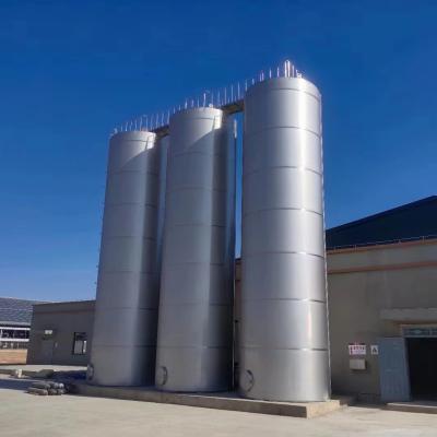 Китай 10-100t Milk Silo Made Of Ss316l Material And Goat Milk Raw Material For Dairy Plant продается