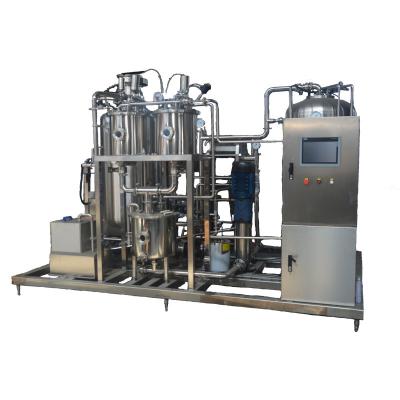 China Automatische 5T/H koolzuurhoudende frisdrank met 4% CO2 mixer Te koop