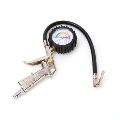 China Tire Inflator with Pressure Gauge Air Compressor Accessories with Hose Lock on Air Chuck and Quick Connect Coupler TG Series for sale