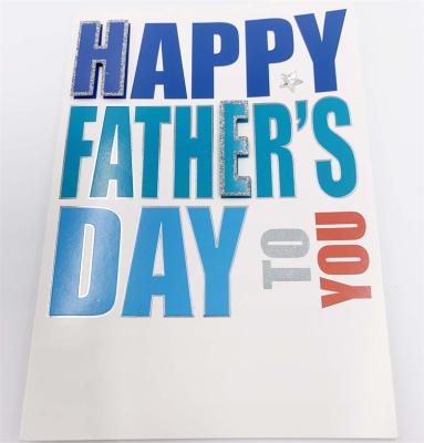 China Luxury Custom Made 3D Printing Europe Father's Day Handmade Paper Queen's Day Greeting Cards Printing Display Stand for sale