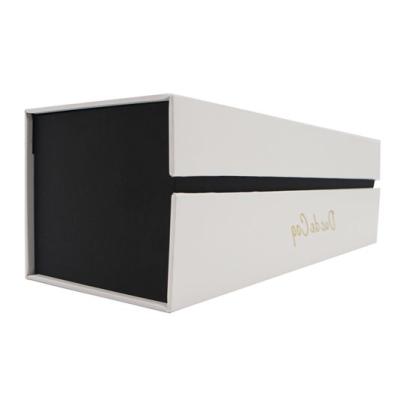 China Recyclable Custom Coated Paper With EVA Pallet Wine Packaging Box, High Quality Luxury And Elegant White Gift Box for sale