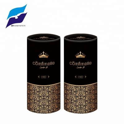 China Eco - Friendly Round Tube Automobile Facial Tissue With 3 Ply 40 Sheets Virgin Wood for sale