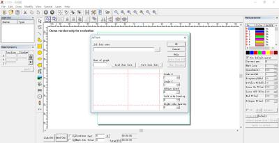 China Software EZCAD 2.10.0 da máquina do laser do software da marcação do laser de IPG/SPI/YAG à venda