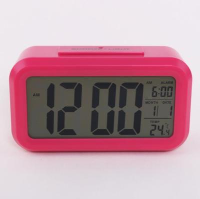 China Desktop Calendars LCD Digital Desktop Alarm Clock With Nap Time for sale