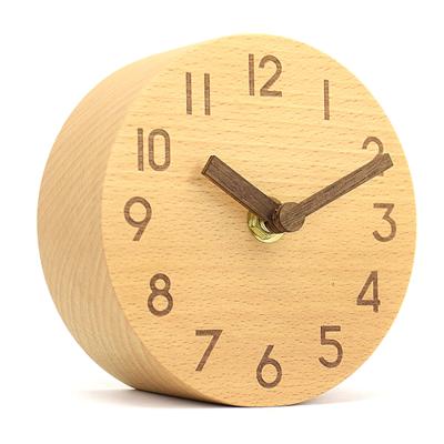 China Antique Style China Style Custom Printed Wooden Framed Rhythm Pendulum Lmade Desk Clock Manufacturer for sale