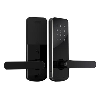 China Door lock ttlock security handle wifi tuya office electric smart smart lock alarm magnetic door lock (HML-1601-S) for sale