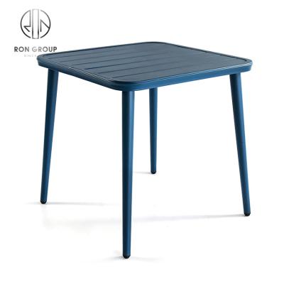 China Modern Wholesale Outdoor Garden Furniture Sourcing Aluminum Coffee Table Dining Set for sale