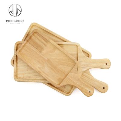 China Sustainable Wholesale Hotel Oak Grooved Dish Serving Dish Restaurant Dinnerware Dishes And Dishes for sale