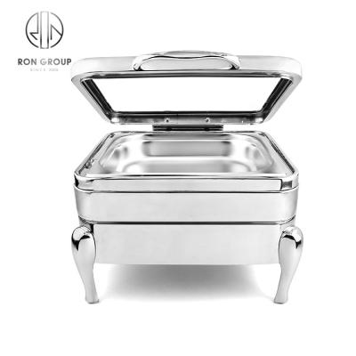 China Hotel buffet food equipment wholesale five star teasing dishes shakes stainless steel buffet food warmer supply restaurant for sale