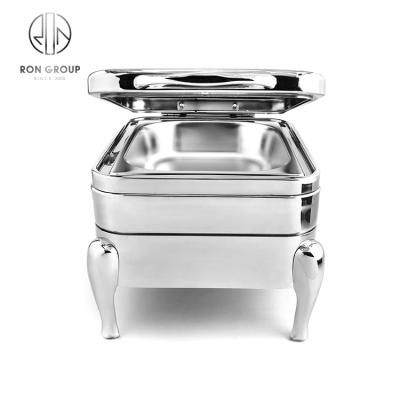 China Hotel Buffet Food Equipment Hotel Food Warmers Stainless Steel Buffet for Chafing Dish Buffet Server Supplying Food Warmer for sale