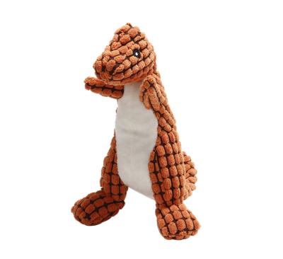 China Lifelike Stuffed Dog Dinosaur Animal Quadruped Pet Long Toys Plush for sale