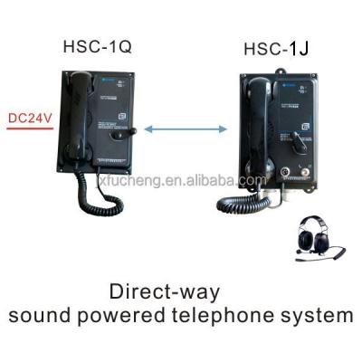 China Direct-call Type Marine Sound Powered Telephone System 2020 HSC-1 for sale