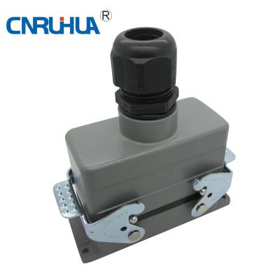 China Automotive Male And Female HDC HE Power Electrical Wires Heavy Duty Rectangular Industrial Connector for sale