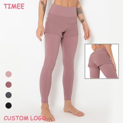 China Wholesales Breathable Yoga Wear Custom Polyam And Spandex Jogger Pants Women Gaiters for sale