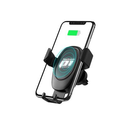 China Phone Quick Mount Car Portable VPB-239WL Success LED Light Qi Wireless Charger Stand for sale