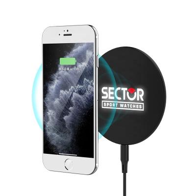 China Fanshion VPB-236WL 15W 10W 5W Qi Wireless Charger Led Lightweight Fast Charging Wireless Charger For iPhone for sale