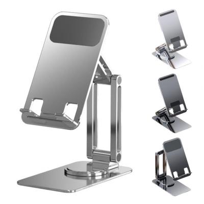 China New Design Adjustable Metal Mobile Phone Tablet Rotatable Stand For Office Home Desk Tablet Holder Adjustable Mobile Phone Holder for sale