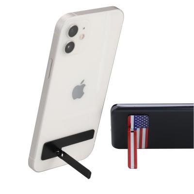 China Universal Customized Adjustable Bracket Phone Holder Mini Metal Kickstand Phone Stand Slim Logo Holder Promotion Advertising Gifts Super for sale